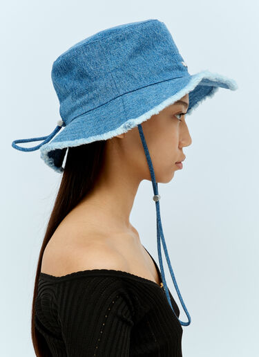 Jacquemus Le Bob Artichaut Bucket Hat Blue jac0356004