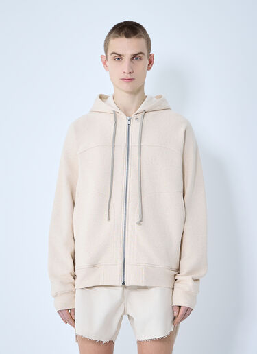 Rick Owens 집업 후드티셔츠  베이지 ric0159034
