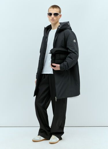 Moncler Nible 长款羽绒风雪大衣 黑色 mon0155013