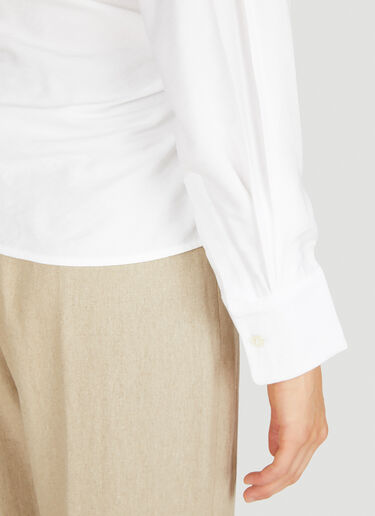 La Chemise Bahia Shirt Jacquemus La Chemise Bahia Shirt White jac0250139