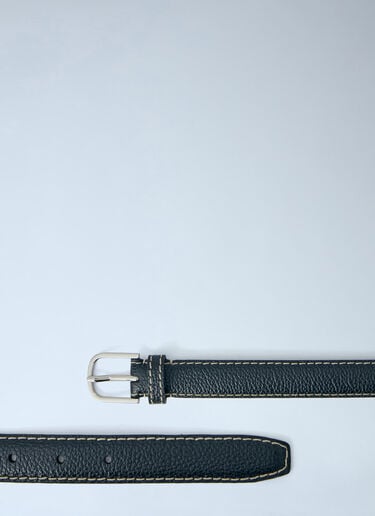 Slim Leather Belt TOTEME Slim Leather Belt Black tot0255049