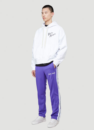 Palm Angels Side-Stripe Track Pants Purple pma0139007