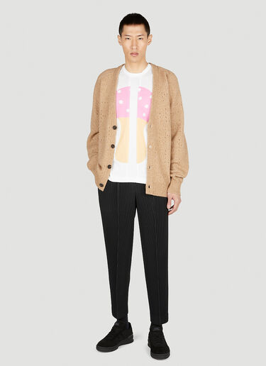 Comme des Garçons SHIRT x Brett Westfall Mushroom T-Shirt White cdg0152003
