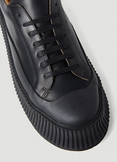 Jil Sander Chunky Low Top Sneakers Black jil0153013