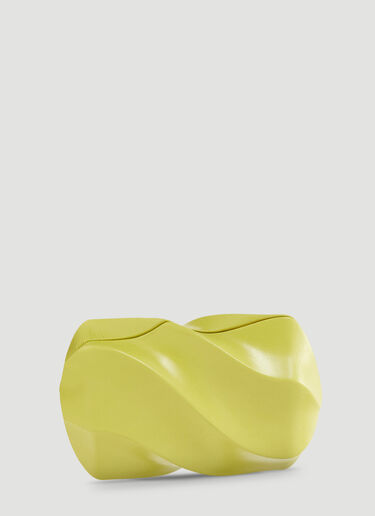 Bottega Veneta Show Clutch Bag Yellow bov0242015