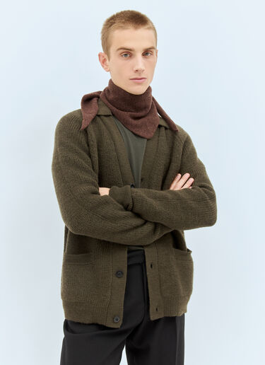 MHL by Margaret Howell Wool Scout Scarf Brown mhl0158014