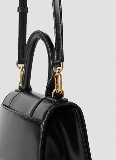 Balenciaga Hourglass Top Handle Extra Small Bag Black bal0244023