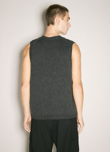 Comme des Garçons Homme Wool Cargo Vest Grey cdh0158009