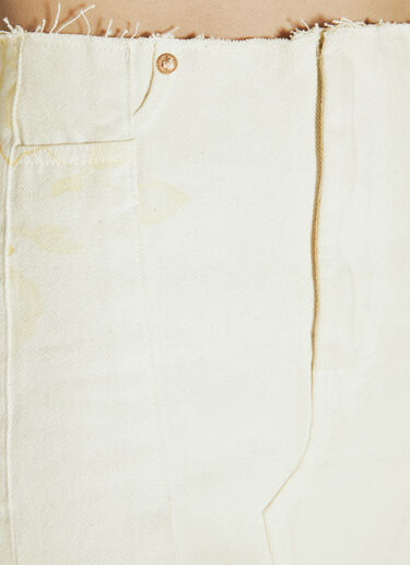 Pleated Wrap Skirt Our Legacy Pleated Wrap Skirt Beige our0255008