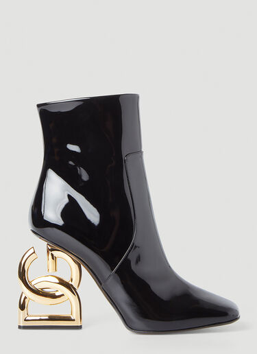 Dolce & Gabbana DG Heel Ankle Boots Black dol0245033