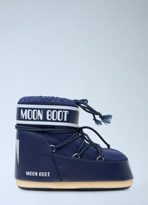 Moon Boot Icon Low Nylon Boots Blue mnb0358008