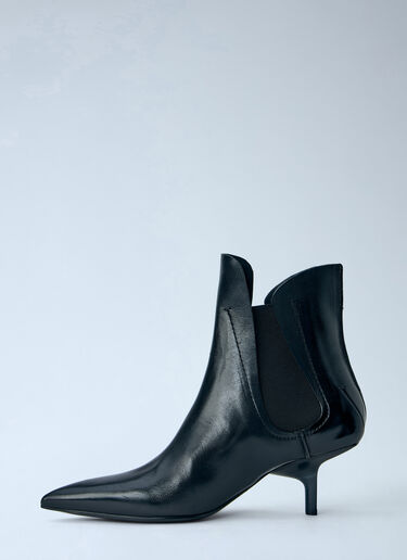 LN-CC® - Capasa Milano: Dorothy Point Boots - Black Capasa Milano Dorothy Point Boots Black cps0266003