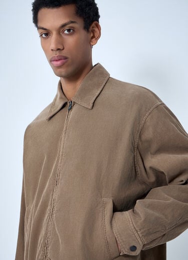 The Row Noggu Jacket Brown row0163003