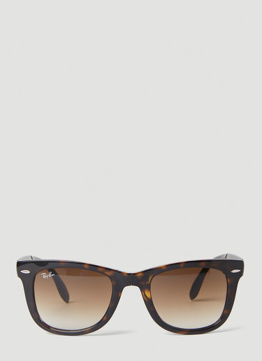 Ray-Ban Wayfarer 可折叠太阳镜 棕色 lrb0351007