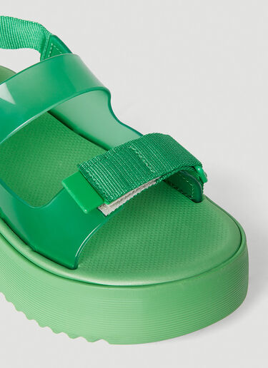 Melissa Brave Papete Sandals Green mls0252001