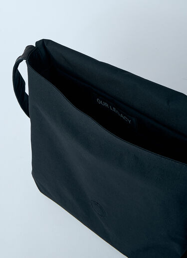 Our Legacy Slim Satchel Crossbody Bag Black our0360047
