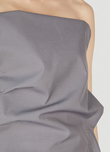 Prada 개버딘 드레스 그레이 pra0252051
