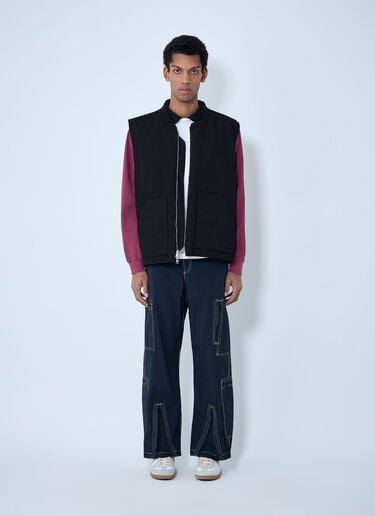 NÒMARYTHM TEXTILE Reversible Vest Black nma0162006