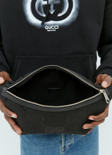Gucci Jumbo GG 腰包 黑色 guc0155127