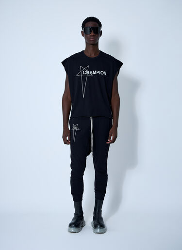 Rick Owens x Champion Prisoner Track Pants Black roc0161006