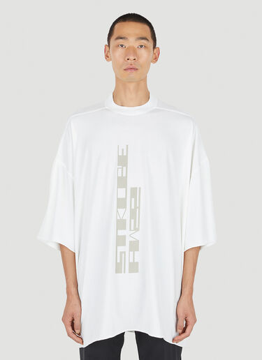 Rick Owens DRKSHDW Tommy T-Shirt White drk0150025