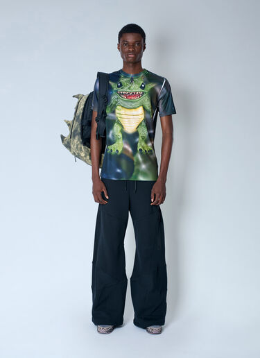 Re-Create Animal T-Shirt Nike by Yaku Re-Create Animal T-Shirt Green nik0165014
