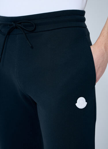 Moncler Logo Patch Track Pants Black mon0159030