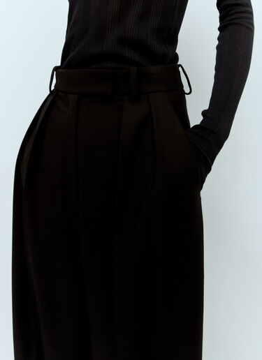 Khaite Cessie Tailored Pants Black kha0255008