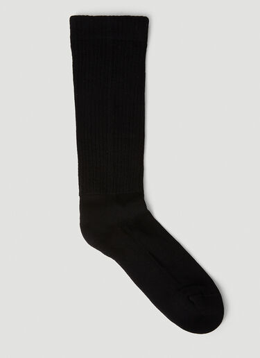 Rick Owens DRKSHDW Cunty 袜子 黑色 drk0152022
