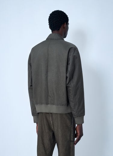 Garmet-Dyed Bomber Jacket Massimo Osti Studio Garmet-Dyed Bomber Jacket Olive mso0162005