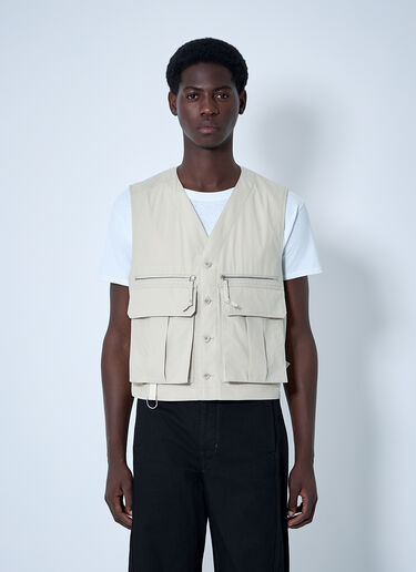 Lemaire Technical Gilet Beige lem0160002