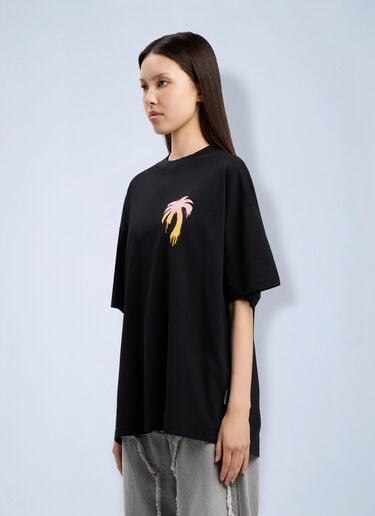 Palm Angels I Love PA Loose T-Shirt Black pma0264208