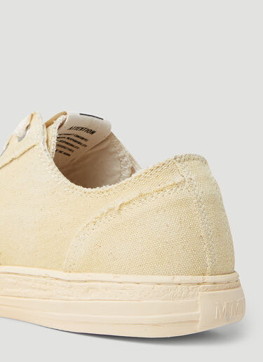 Maison Mihara Yasuhiro Past Sole Over Dye Low Top Sneakers Beige mmy0153005