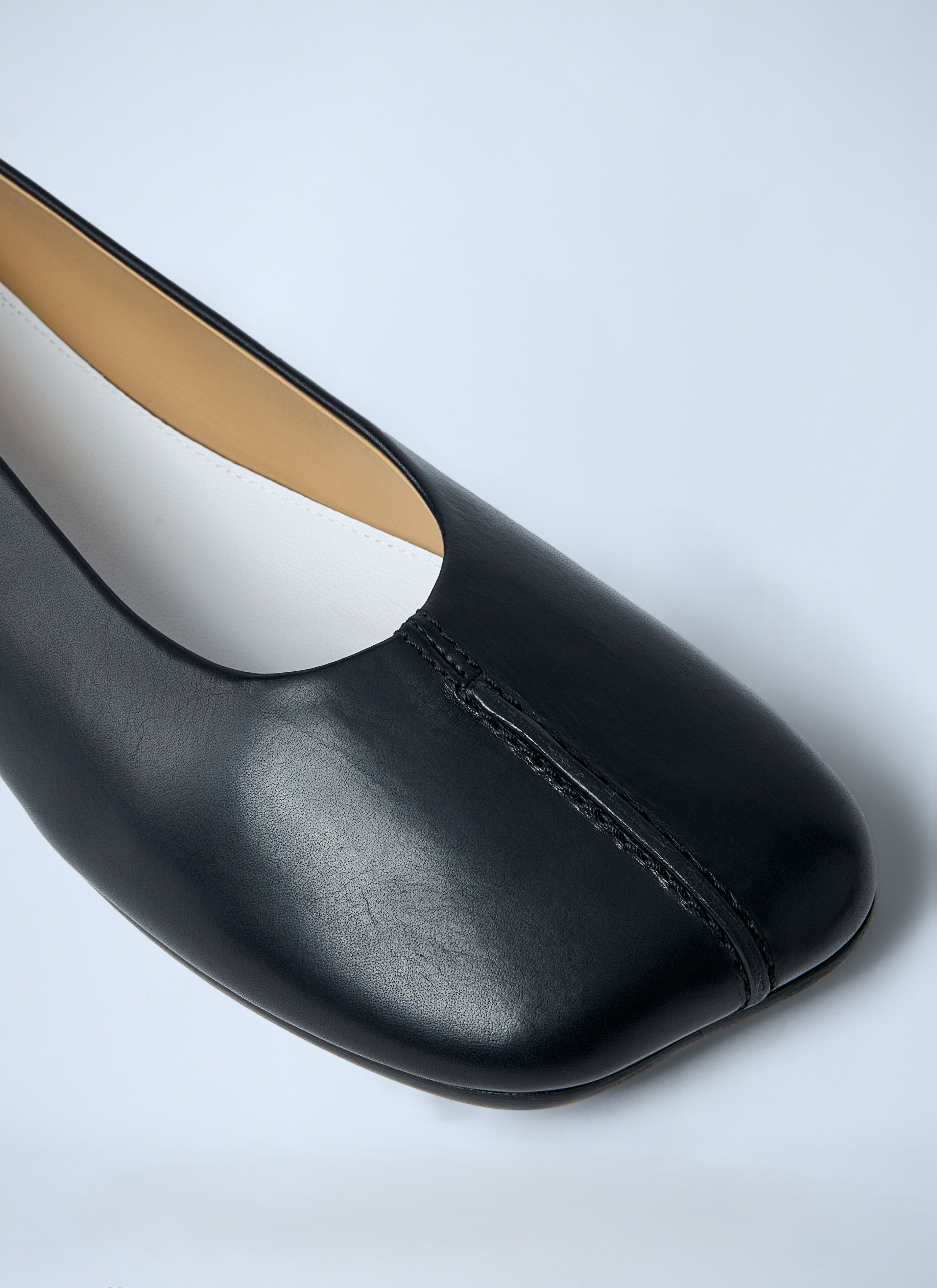 MM6 Maison Margiela Women's' Ballerina Flats in Black | LN-CC®