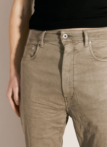 Rick Owens DRKSHDW Geth Jeans Beige drk0156006