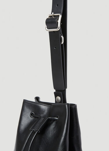 Jil Sander 水桶斜挎包 黑色 jil0151028