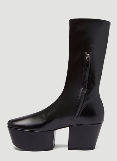 Prada Platform Boots  Black pra0246009