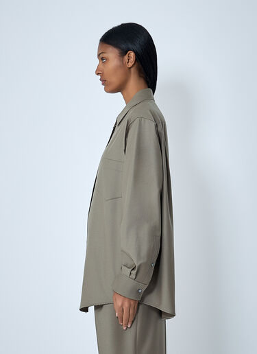 The Row Pino Shirt Beige row0262013