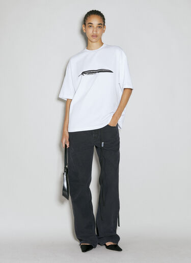 Ann Demeulemeester Claire 牛仔裤  灰色 ann0254004