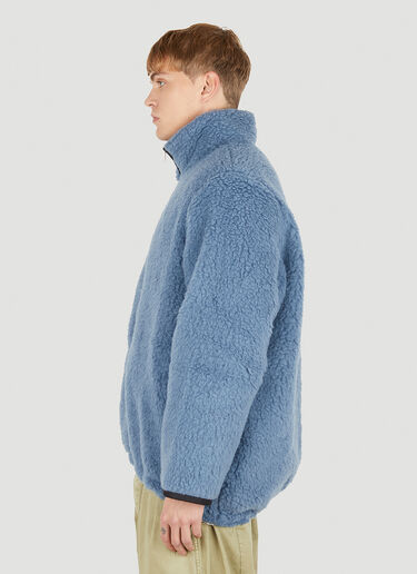 Camiel Fortgens Fleece Zip Sweatshirt Blue caf0150007