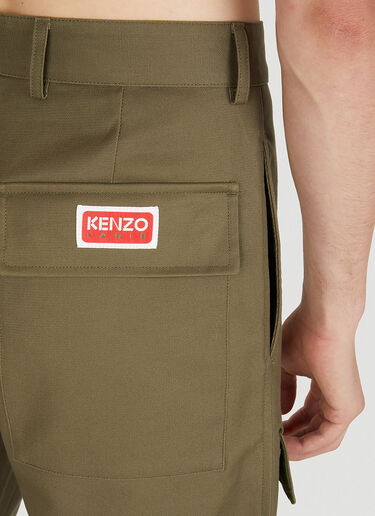 Kenzo Cargo Pants Khaki knz0150020