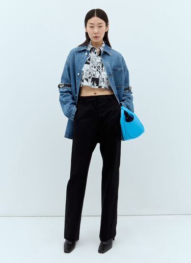 Coperni 短款图案衬衫 黑色 cpn0255005