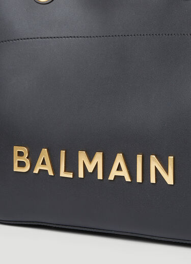 Balmain 1945 부드러운 가죽 토트백 블랙 bln0253028