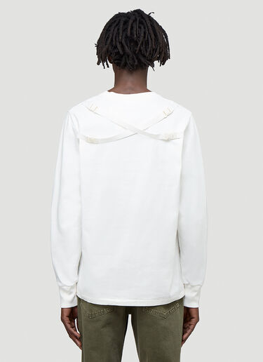 Helmut Lang Strap Long-Sleeved T-Shirt White hlm0143007