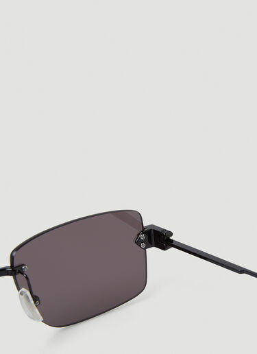 Bottega Veneta BV1126 Rectangular Sunglasses Black bov0345003