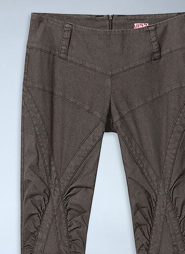 Miss Sixty x KNWLS Flared Jeans Black msk0263010