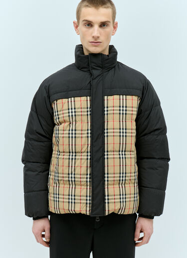 Burberry Reversible Oakmere Down Jacket Beige bur0153028