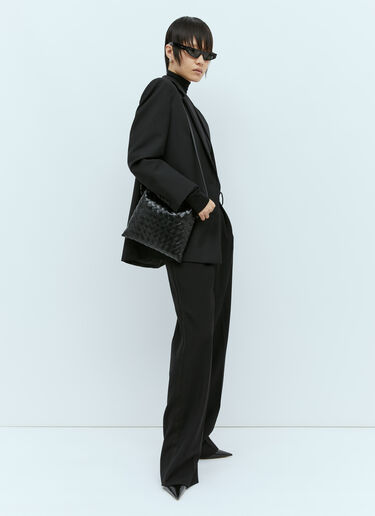 ミニホップ ショルダーバッグ Bottega Veneta ミニホップ ショルダーバッグ ブラック bov0255083