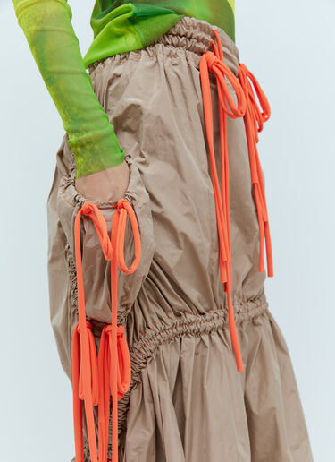 Paula Canovas del Vas Parachute Skirt Beige pcd0254014