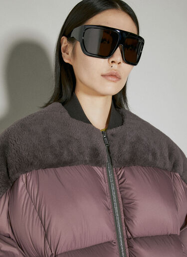 Rick Owens 크루넥 다운 재킷 퍼플 ric0253007